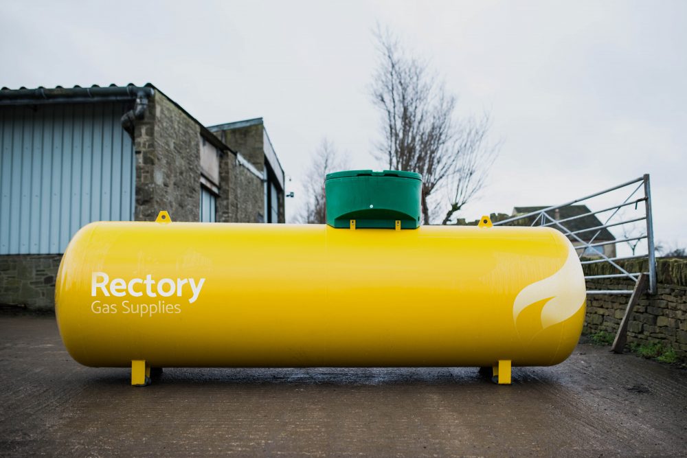 2000kg belowground bulk LPG tank Rectory Gas Supplies